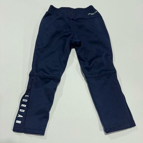 Nike Air Jordan Navy Blue Straight Leg Athletic Sweatpants - Picture 2 of 4